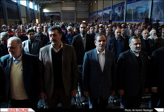 آیین افتتاح دو طرح معدنی در سنگان خواف
