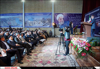 آیین افتتاح دو طرح معدنی در سنگان خواف