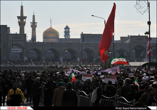 راهپیمایی تجدیدبیعت مردم مشهد با نظام جمهوری اسلامی ایران
