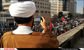راهپیمایی تجدیدبیعت مردم مشهد با نظام جمهوری اسلامی ایران