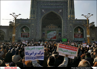 راهپیمایی تجدیدبیعت مردم مشهد با نظام جمهوری اسلامی ایران