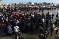 سنج و دمام بوشهری ها برای جانباختگان نفتکش سانچی بوشهر