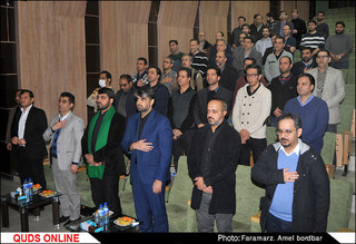 مراسم گرامیداشت خبرنگار و گزارشگر توانمند روزنامه قدس