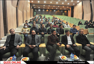 مراسم گرامیداشت خبرنگار و گزارشگر توانمند روزنامه قدس
