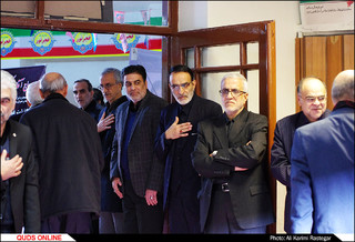 مراسم هفتمین روز درگذشت زنده یاد رضا مقدسی در مسجد رضا مشهد