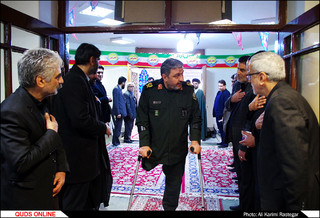 مراسم هفتمین روز درگذشت زنده یاد رضا مقدسی در مسجد رضا مشهد