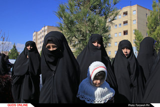 تشییع پیکر 6 شهید گمنام دفاع مقدس در قم