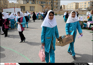 جشنواره کارآفرینان کوچک دانش آموزی با متفاوت ترین بازارچه نوروزی- گزارش تصویری