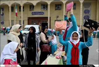 جشنواره کارآفرینان کوچک دانش آموزی با متفاوت ترین بازارچه نوروزی- گزارش تصویری