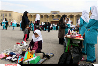 جشنواره کارآفرینان کوچک دانش آموزی با متفاوت ترین بازارچه نوروزی- گزارش تصویری
