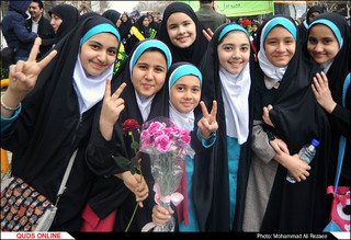 اجتماع عظیم«دختران فاطمی» در حرم مطهر رضوی