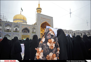 اجتماع عظیم«دختران فاطمی» در حرم مطهر رضوی