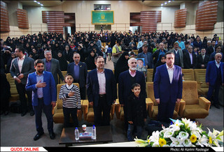 بهداد سلیمی و علی هاشمی مدالهای خود را به موزه آستان قدس اهدا کردند