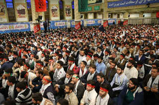 دیدار جمعی از شرکتکنندگان در اردوهای راهیان نور
