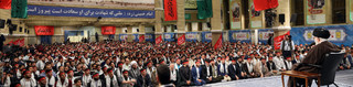 دیدار جمعی از شرکتکنندگان در اردوهای راهیان نور
