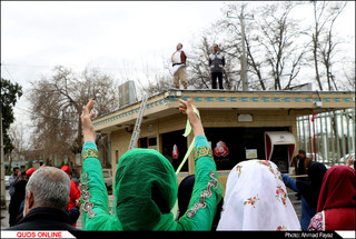 جشن استقبال از بهار در آسایشگاه معلولین شهید فیاض بخش مشهد- گزارش تصویری