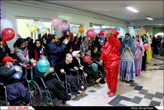 جشن استقبال از بهار در آسایشگاه معلولین شهید فیاض بخش مشهد- گزارش تصویری