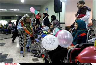 جشن استقبال از بهار در آسایشگاه معلولین شهید فیاض بخش مشهد- گزارش تصویری