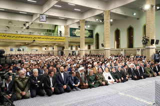دیدار مسئولان نظام و سفرای کشورهای اسلامی با مقام معظم رهبری