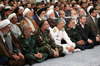 دیدار مسئولان نظام و سفرای کشورهای اسلامی با مقام معظم رهبری