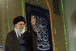 رهبر معظم انقلاب اسلامی در دیدار وزیر و مسئولان و جمعی از کارکنان وزارت اطلاعات