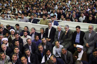 حضور و سخنرانی آیتالله خامنهای رهبر انقلاب اسلامی در دانشگاه فرهنگیان