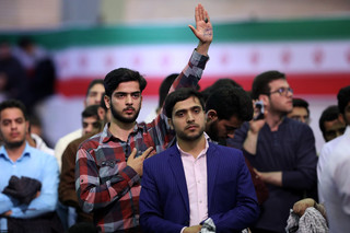 حضور و سخنرانی آیتالله خامنهای رهبر انقلاب اسلامی در دانشگاه فرهنگیان
