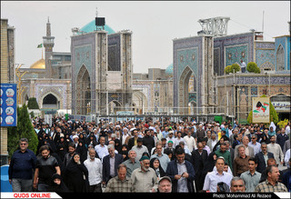 راهپیمایی ضداستکباری مردم مشهد پس از نماز جمعه