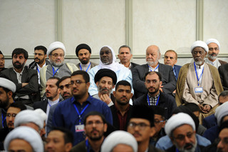 دیدار شرکتکنندگان در کنگره «نقش شیعه در پیدایش و گسترش علوم اسلامی»