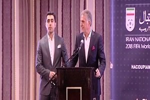 رونمایی از البسه رسمی تیم ملی فوتبال + فیلم جام جهانی