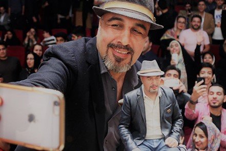 مراسم تولد۵٠ سالگی عطاران در مشهد برگزار شد عطاران