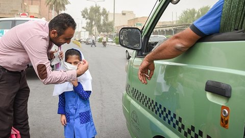 آلودگی هوا مدارس مشهد راتعطیل کرد آلودگی هوا