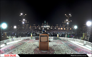 مراسم باشکوه احیای شب نوزدهم ماه رمضان در حرم رضوی برگزار شد/گزارش تصویری