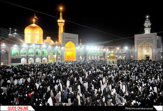 مراسم باشکوه احیای شب نوزدهم ماه رمضان در حرم رضوی برگزار شد/گزارش تصویری