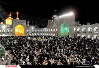 مراسم باشکوه احیای شب نوزدهم ماه رمضان در حرم رضوی برگزار شد/گزارش تصویری