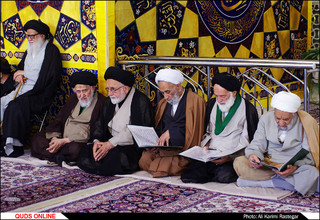 برگزاری بیست و نهمین سالگرد ارتحال امام خمینی(ره) در حرم رضوی