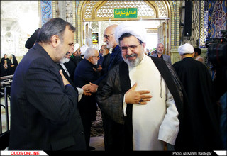 برگزاری بیست و نهمین سالگرد ارتحال امام خمینی(ره) در حرم رضوی
