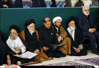 بزرگداشت قیام ۱۵ خرداد و یادبود ارتحال امام خمینی(ره) در حرم مطهر امام رضا(ع)