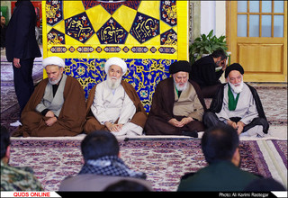 بزرگداشت قیام ۱۵ خرداد و یادبود ارتحال امام خمینی(ره) در حرم مطهر امام رضا(ع)