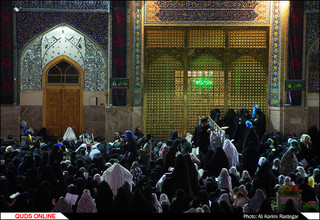 مراسم احیای شب بیست یکم ماه رمضان در حرم مطهر رضوی