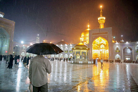وقف شالیزاربا اقتدا به شهـدا حرم بارانی