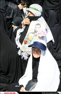 پیکر شهید دفاع مقدس در اجتماع صادقیون مشهد تشییع شد/گزارش تصویری
