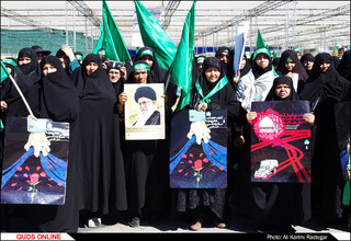 
راهپیمایی روز ملی عفاف و حجاب در مشهد