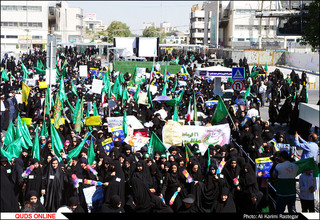 
راهپیمایی روز ملی عفاف و حجاب در مشهد