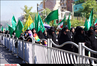
راهپیمایی روز ملی عفاف و حجاب در مشهد