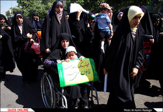 
راهپیمایی روز ملی عفاف و حجاب در مشهد