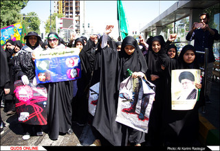 
راهپیمایی روز ملی عفاف و حجاب در مشهد