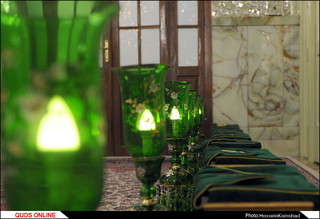 آئین سنتی صفه در بارگاه امام علی بن موسی الرضا(علیه السلام) برگزار شد/گزارش تصویری