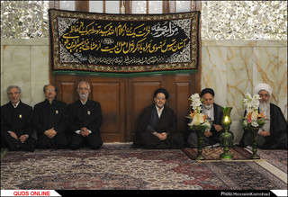 آئین سنتی صفه در بارگاه امام علی بن موسی الرضا(علیه السلام) برگزار شد/گزارش تصویری