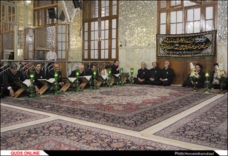 آئین سنتی صفه در بارگاه امام علی بن موسی الرضا(علیه السلام) برگزار شد/گزارش تصویری
